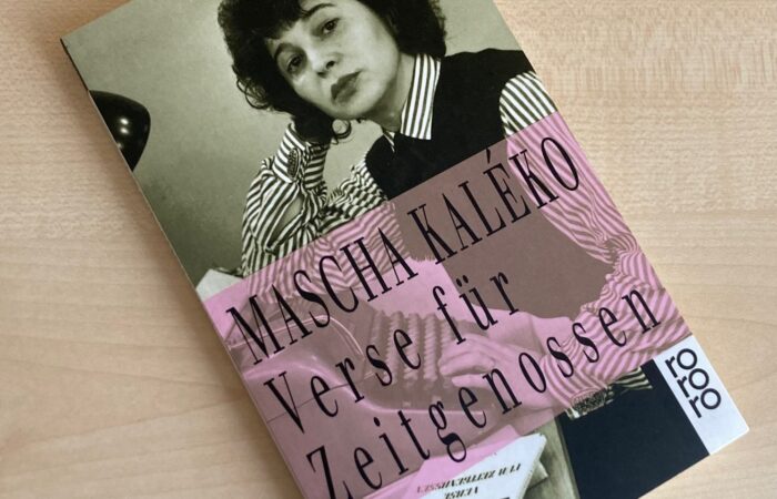 Literatur-Tipp: Mascha Kaléko, „Verse für Zeitgenossen“